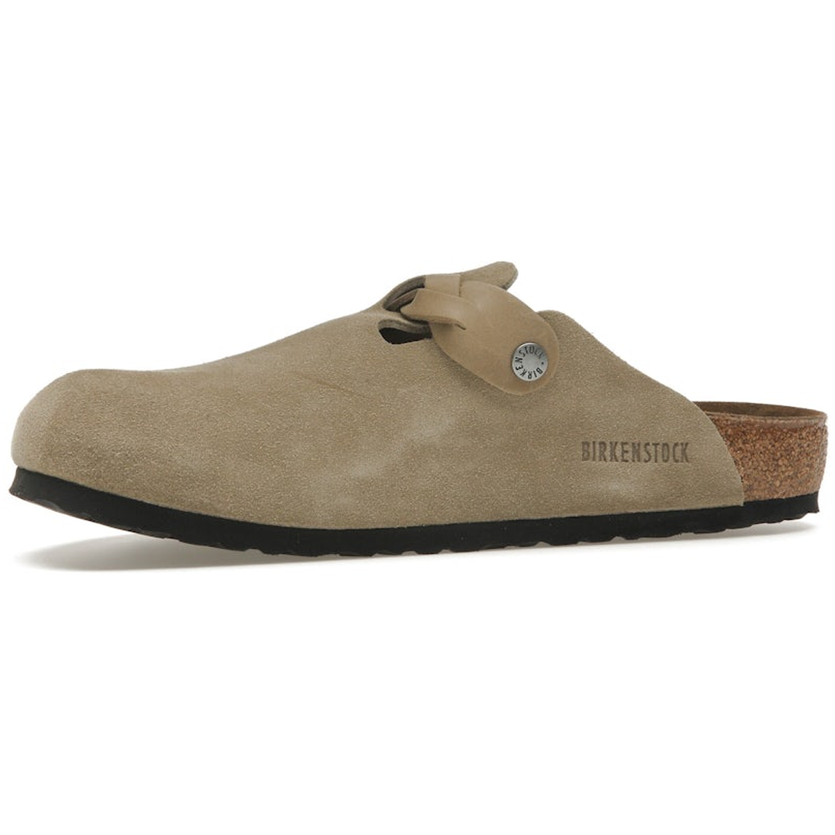 Thumbnail af Birkenstock Boston Braided Suede Taupe 3