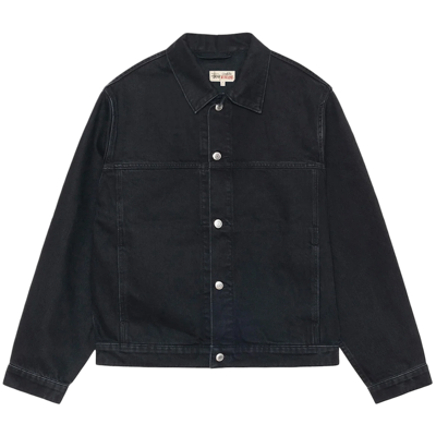 Stussy Denim Trucker Jacket Black