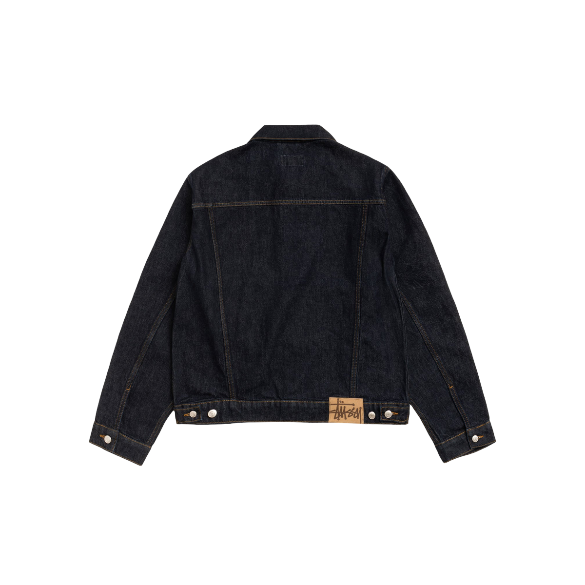 Thumbnail af Stussy Trucker Jacket Denim Rinsed Indigo 2