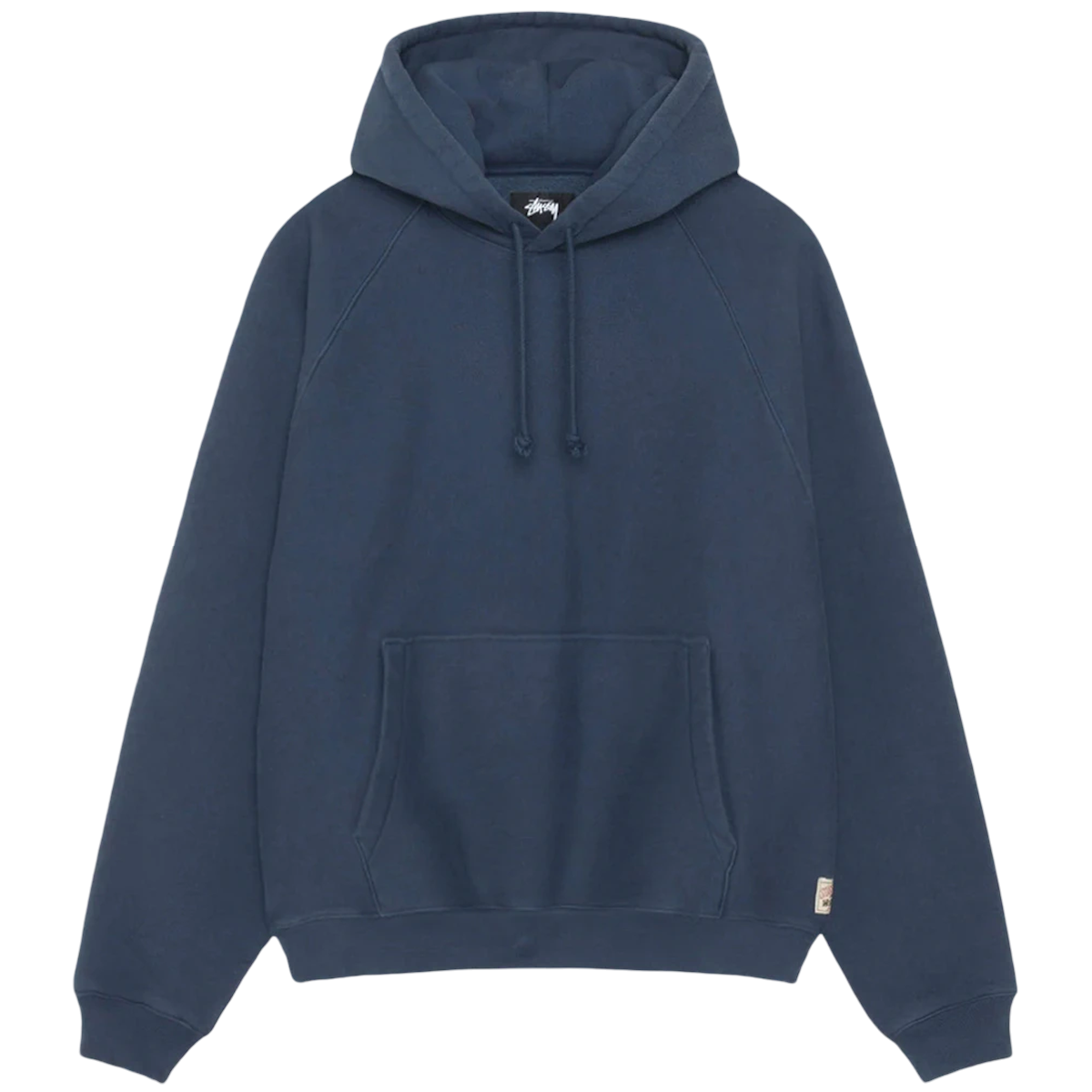 Stussy Fleece Raglan Hoodie Navy