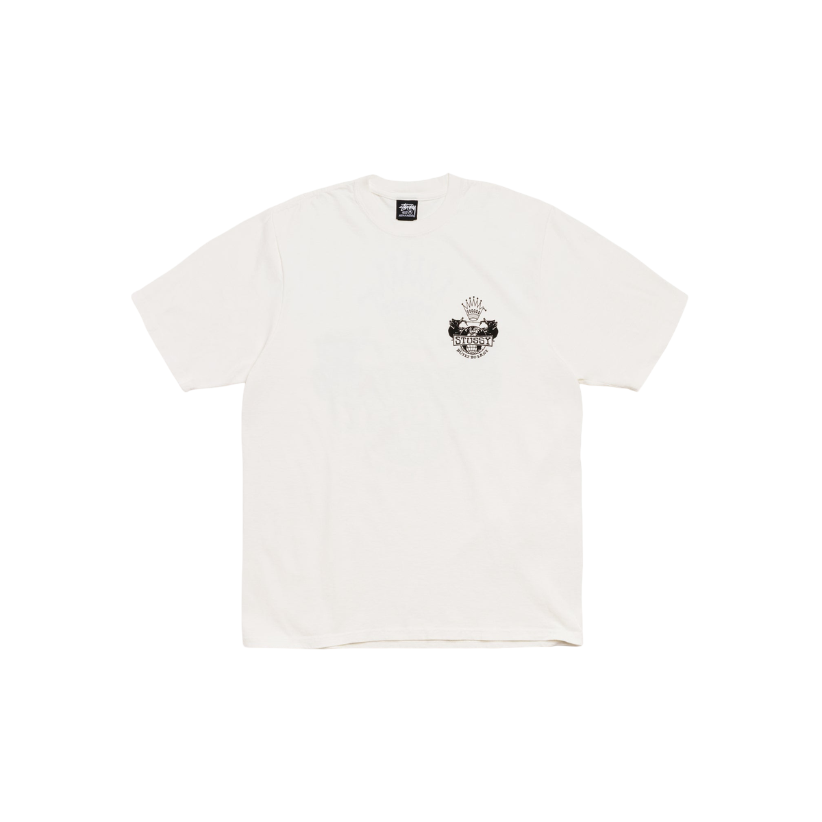 Stussy Built To Last Pigment Dyed Tee Natural