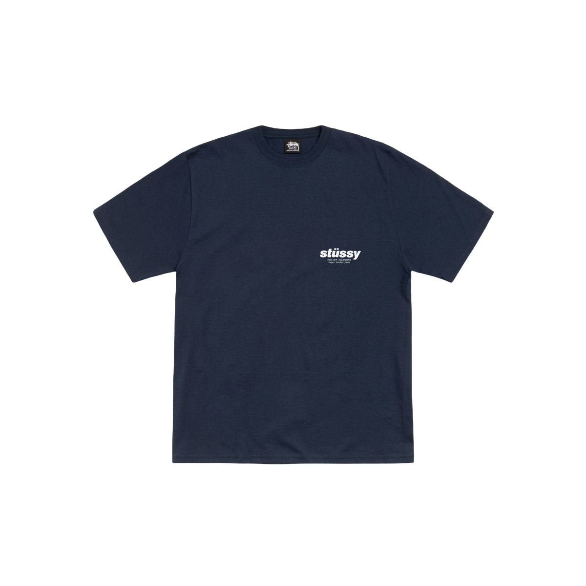 Stussy Rollers Tee Navy