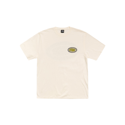 Stussy Tile Oval Tee Pigment Dyed Natural