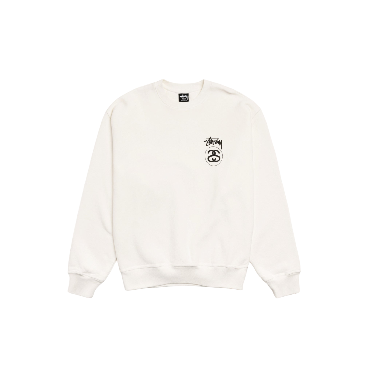 Stussy Stock Link Crew Pigment Dyed Natural