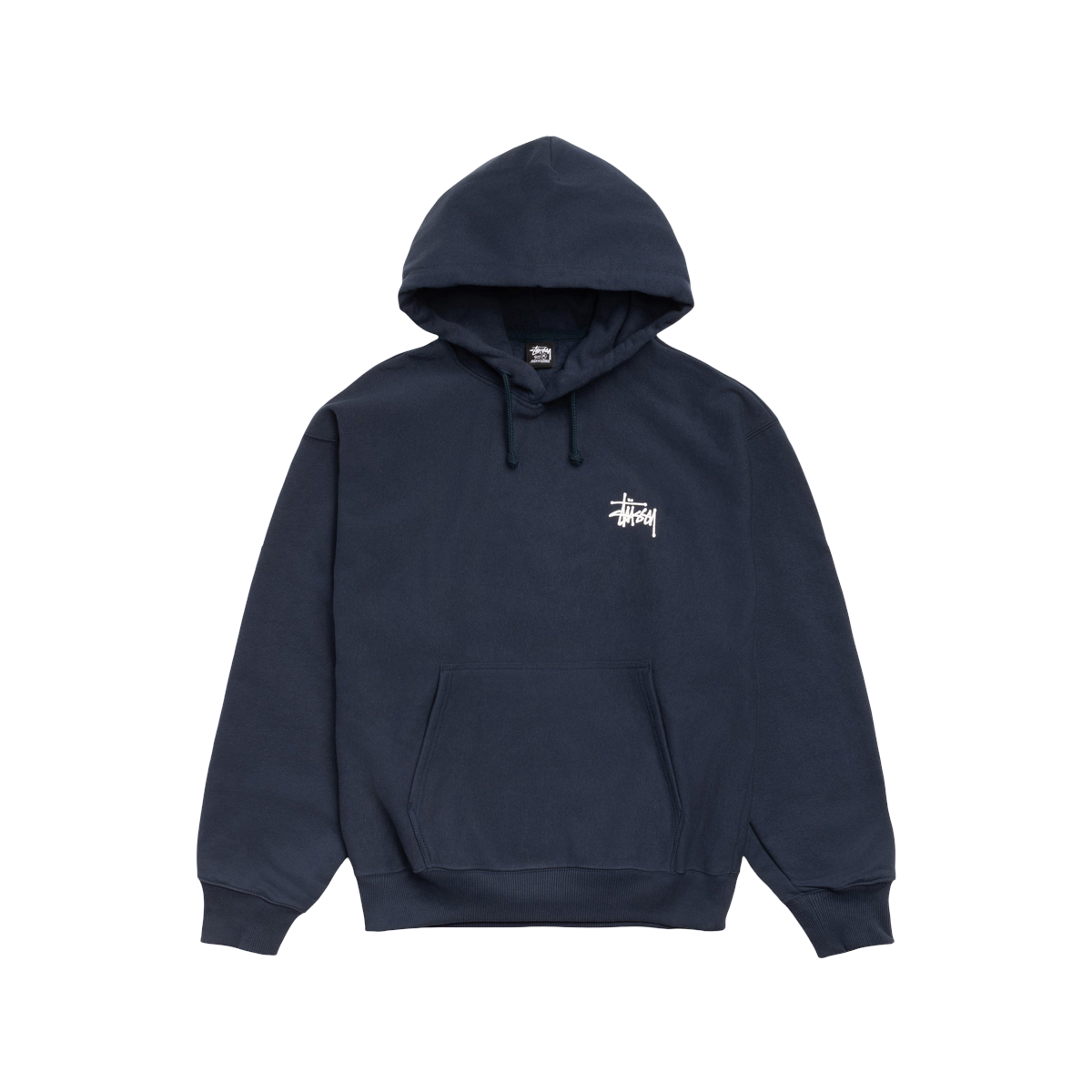 Stussy Basic Hoodie Navy