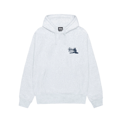 Stussy Relax Hoodie Ash Heather
