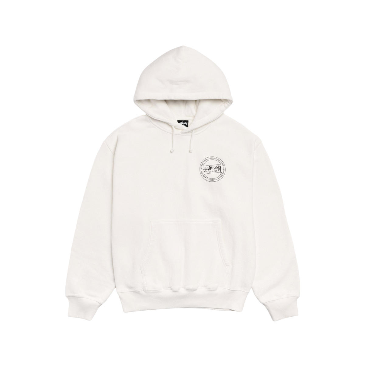 Stussy Wear Hoodie Pigment Dyed Natural