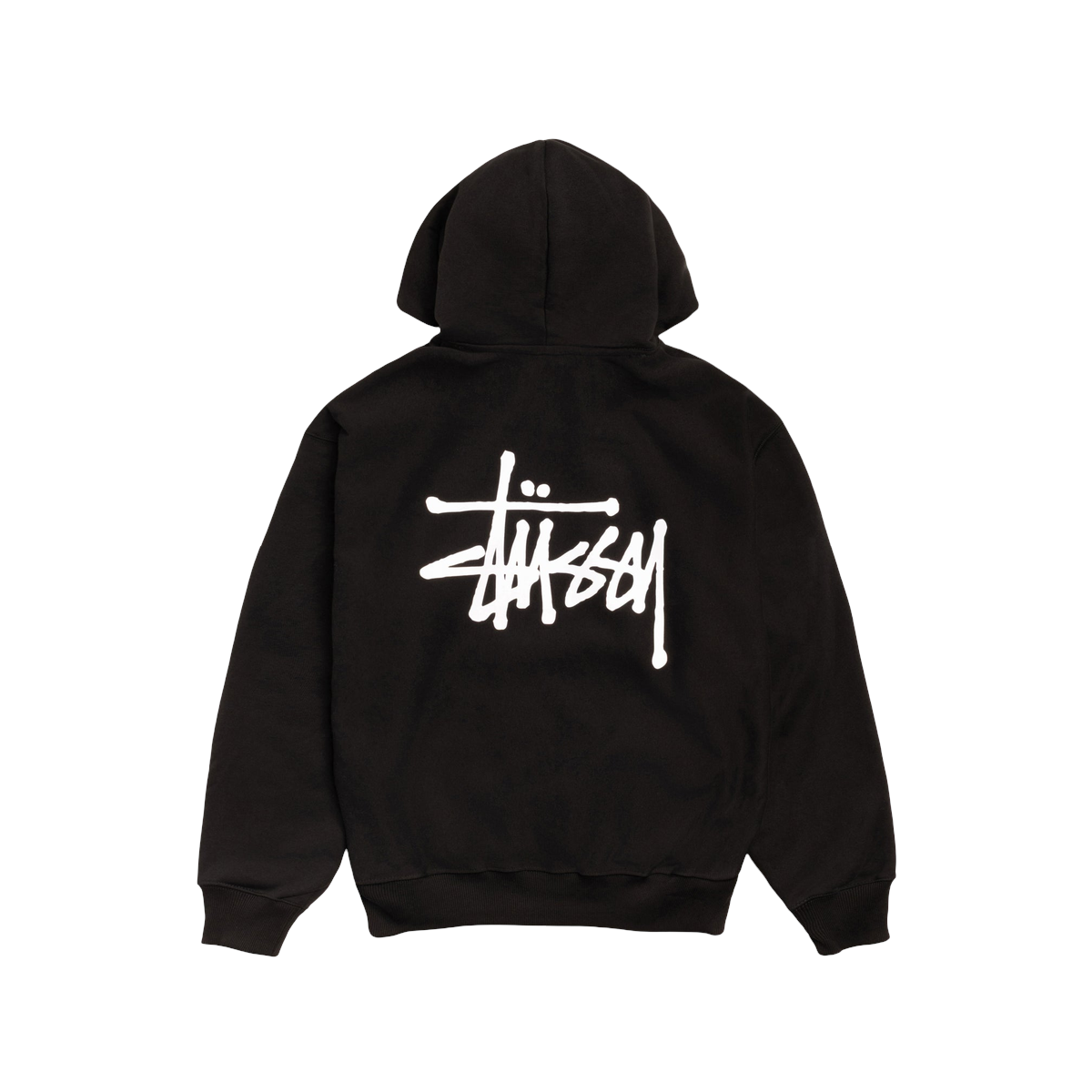 Thumbnail af Stussy Basic Stussy Zip Hoodie Black 2