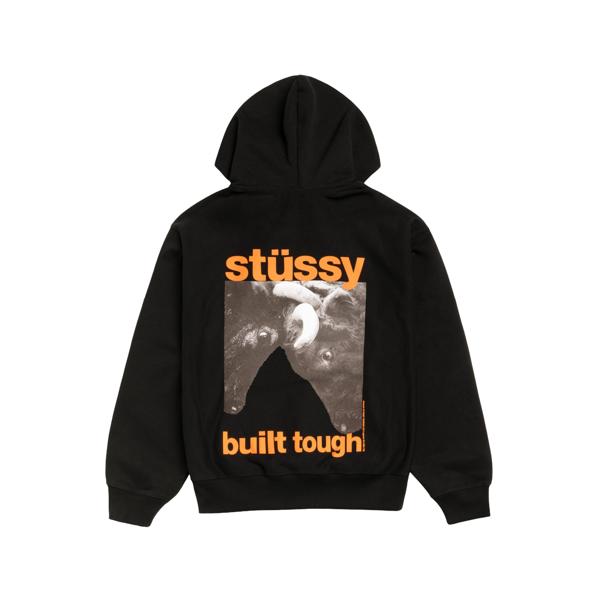 Thumbnail af Stussy Built Tough Zip Hoodie Black 2
