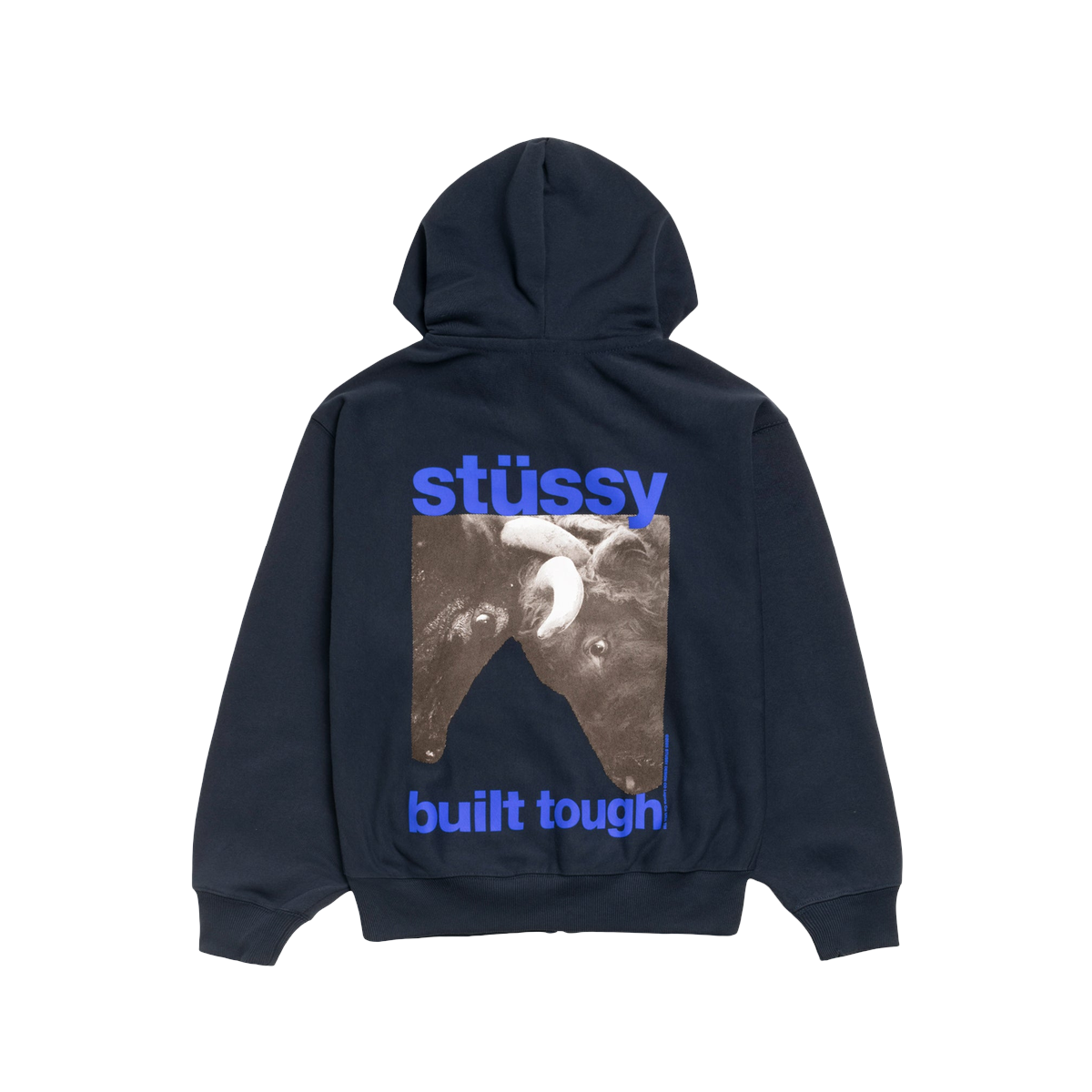 Thumbnail af Stussy Built Tough Zip Hoodie Navy 2