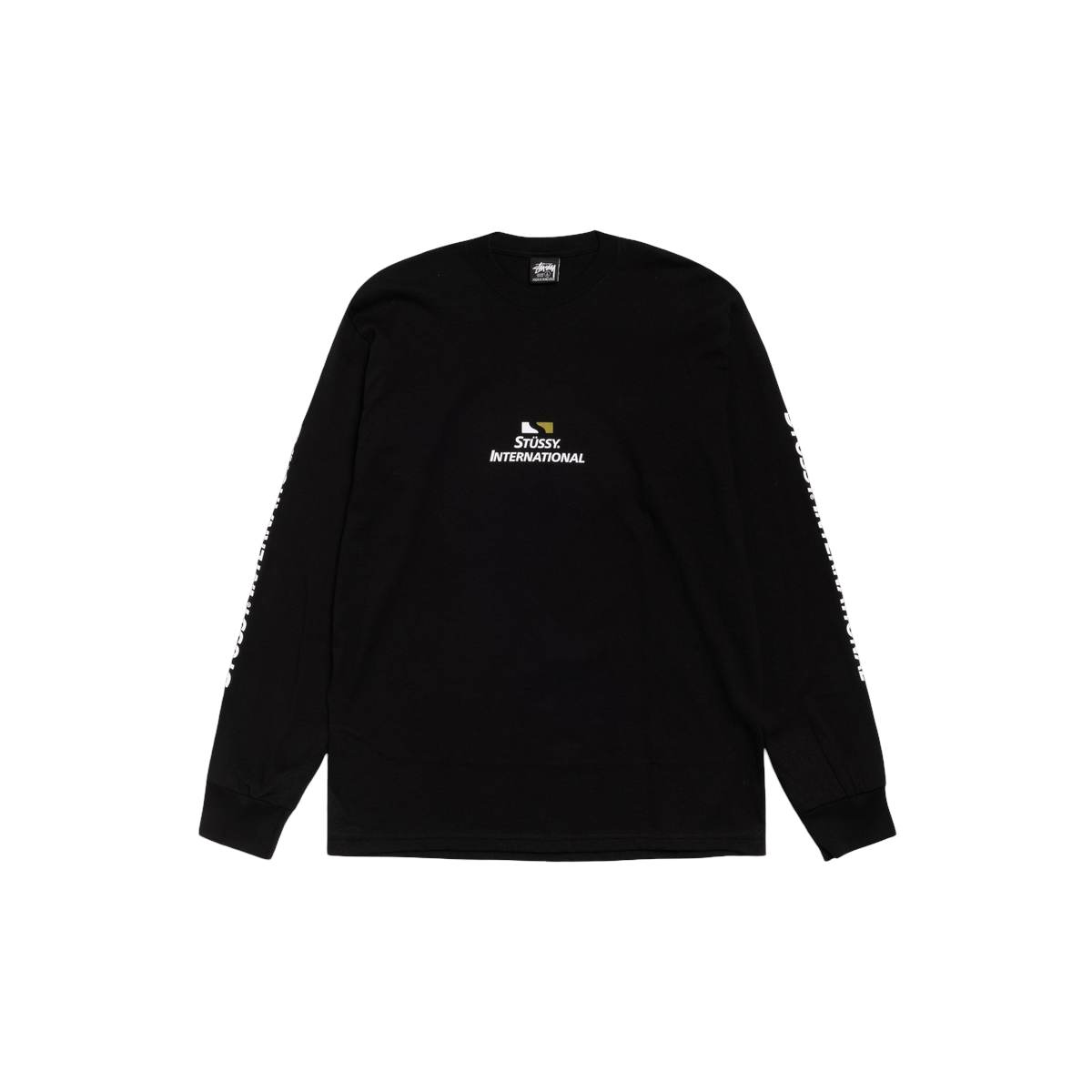 Stussy International L/S Tee Black