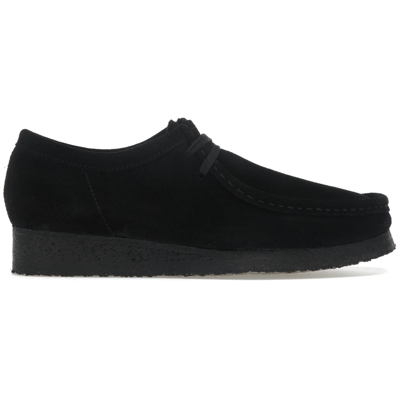 Clarks Wallabee Black Suede