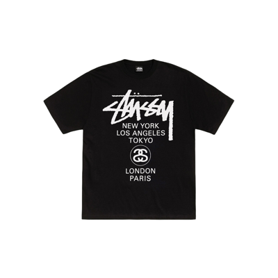 Stussy Tee World Tour Black
