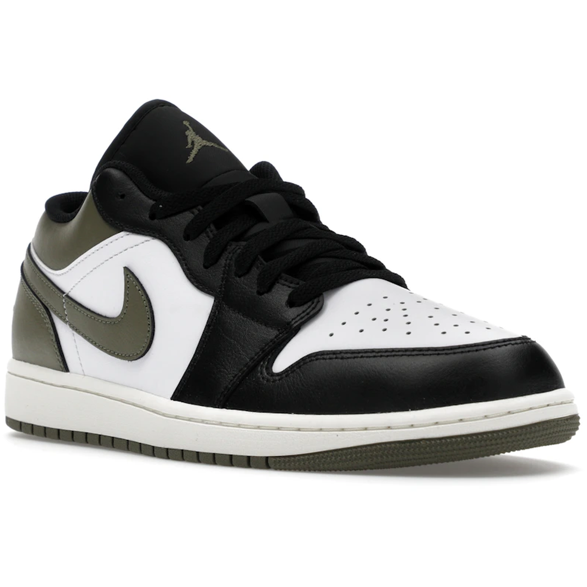 Thumbnail af Air Jordan 1 Low Black Toe Medium Olive 2