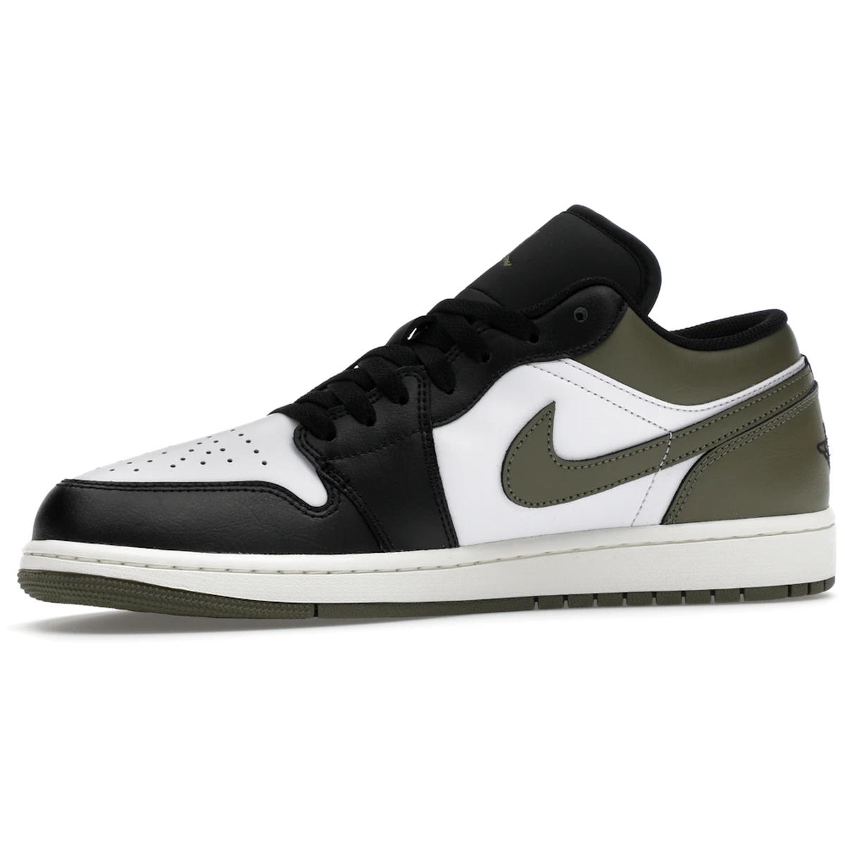 Thumbnail af Air Jordan 1 Low Black Toe Medium Olive 3