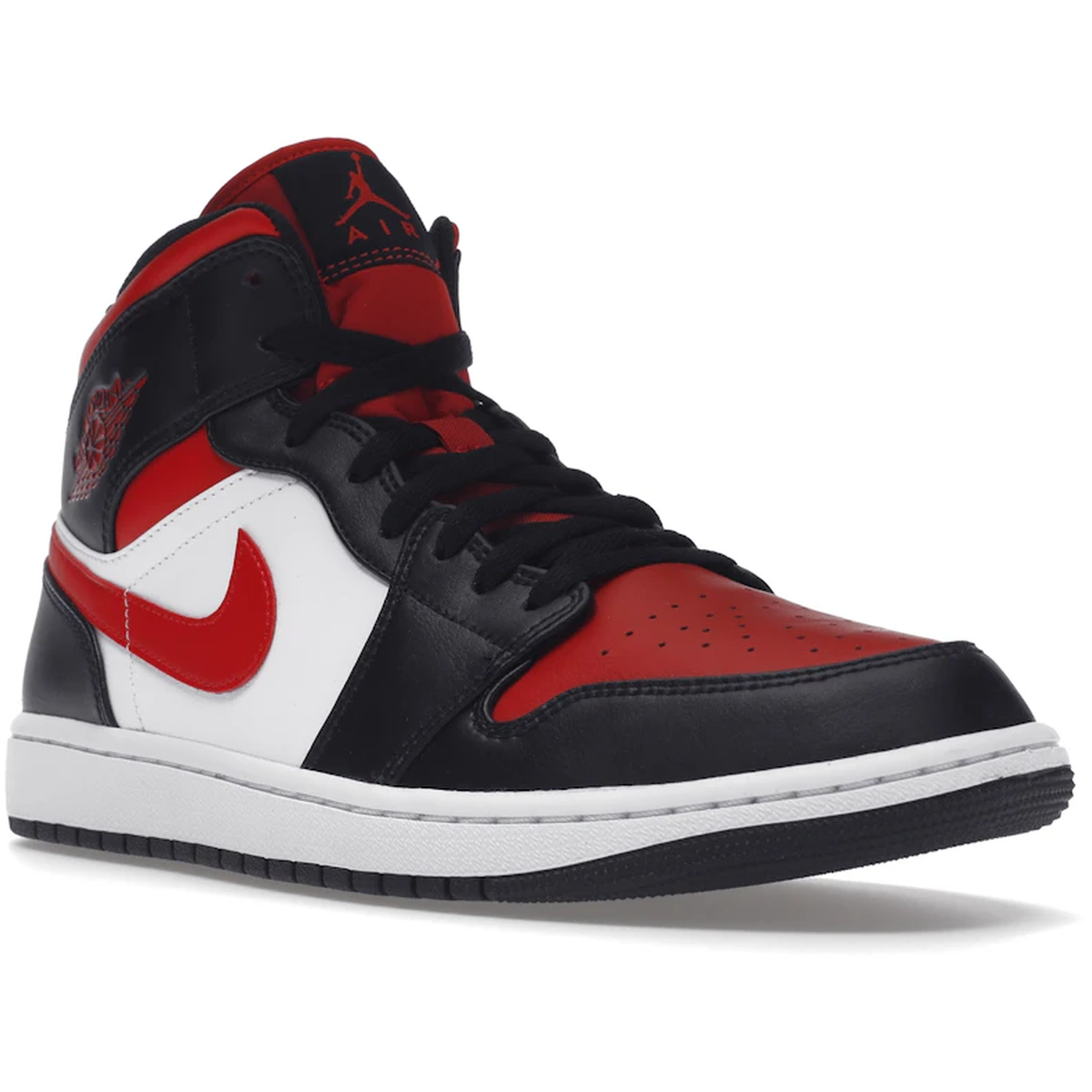 Thumbnail af Air Jordan 1 Mid White Black Red (2022) 2