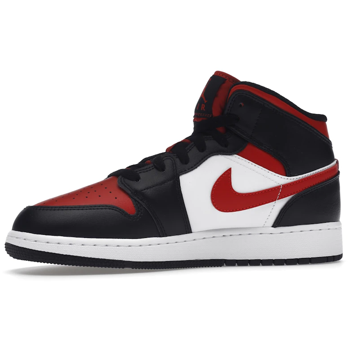 Thumbnail af Air Jordan 1 Mid Black Fire Red  3