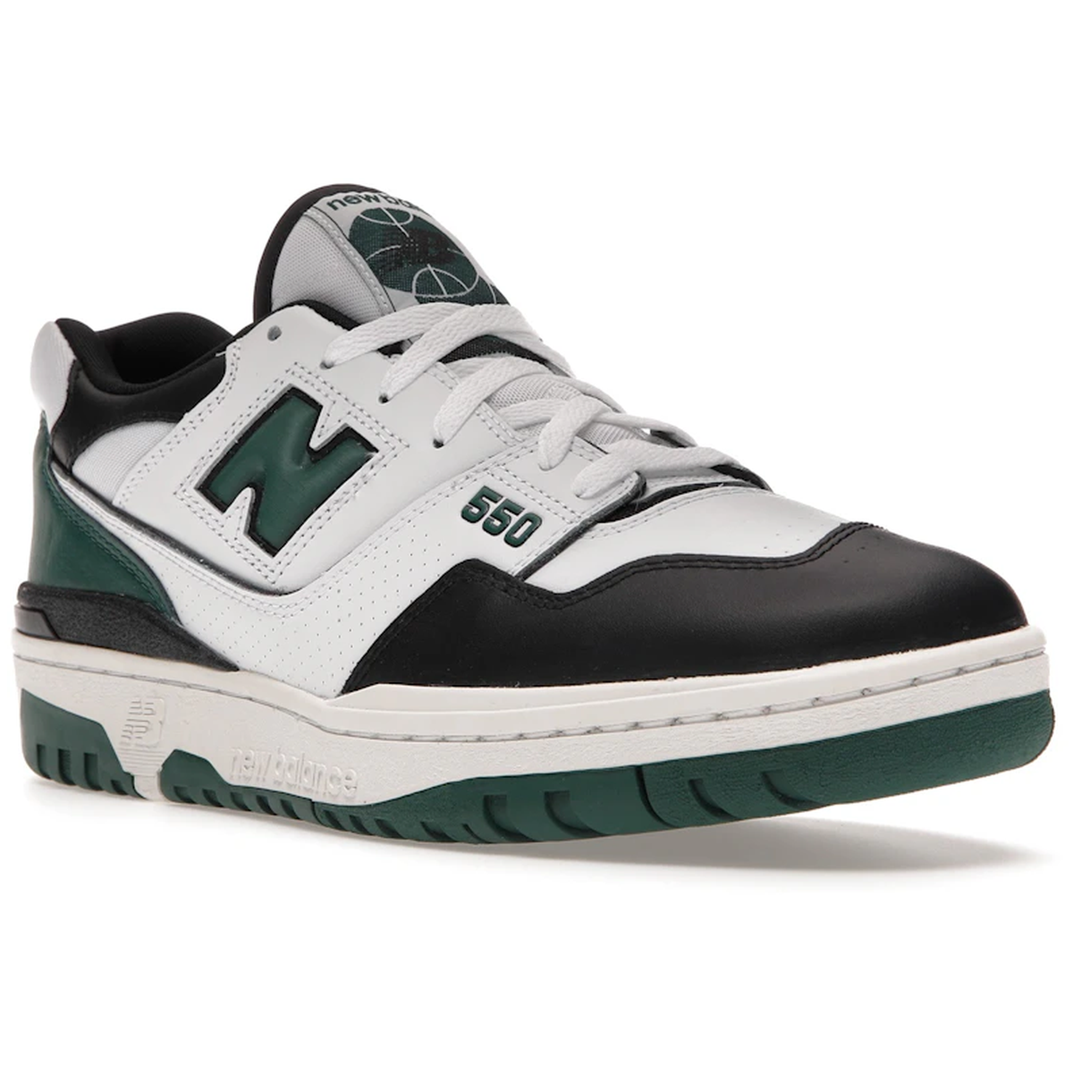 Thumbnail af New Balance 550 White Green Black 2