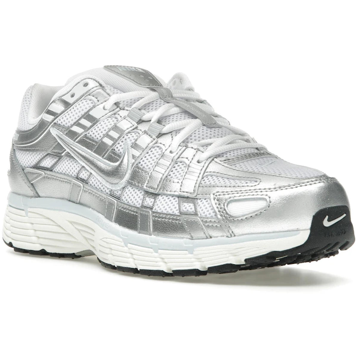Thumbnail af Nike P-6000 White Blue Tint Sail Metallic Silver 2