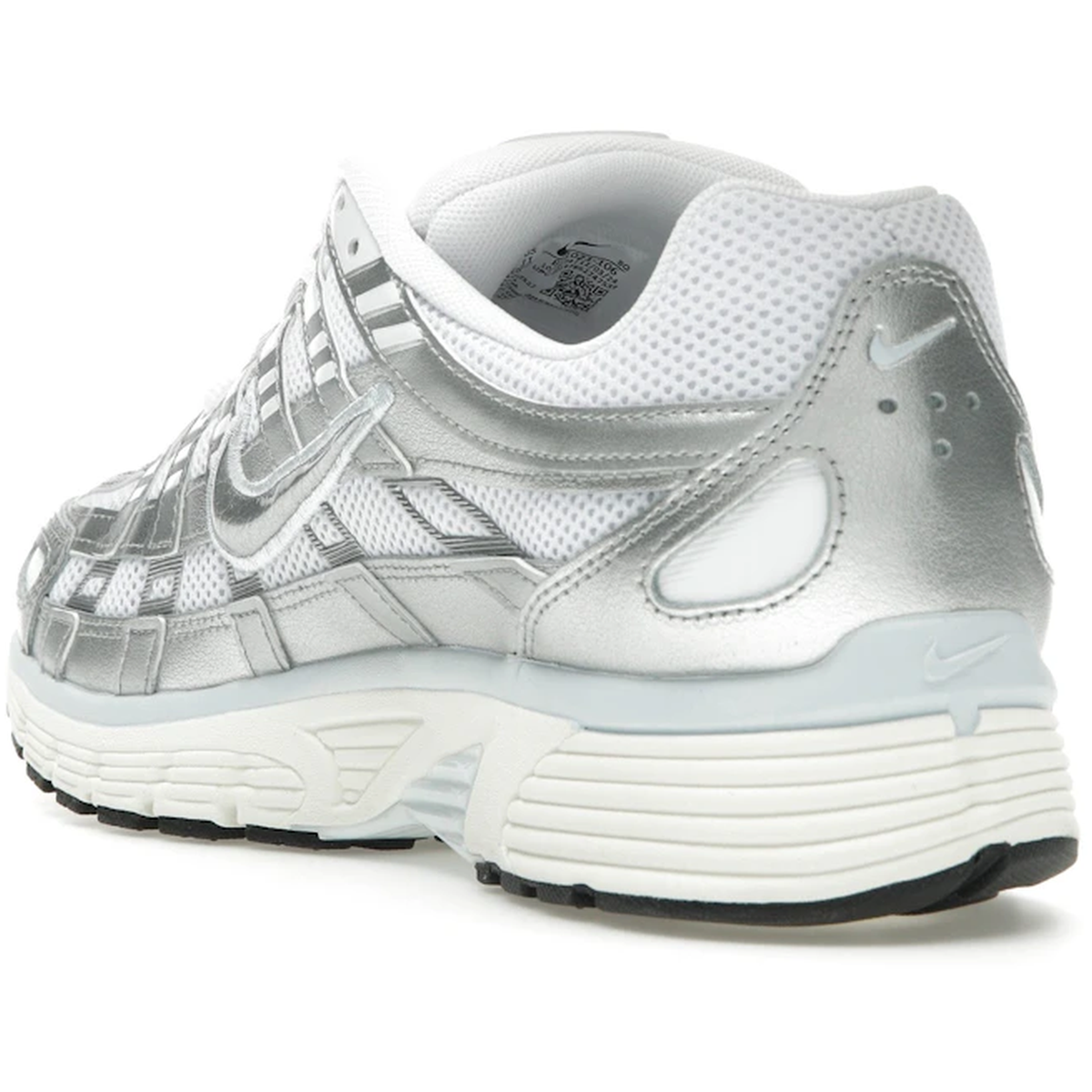Thumbnail af Nike P-6000 White Blue Tint Sail Metallic Silver 4