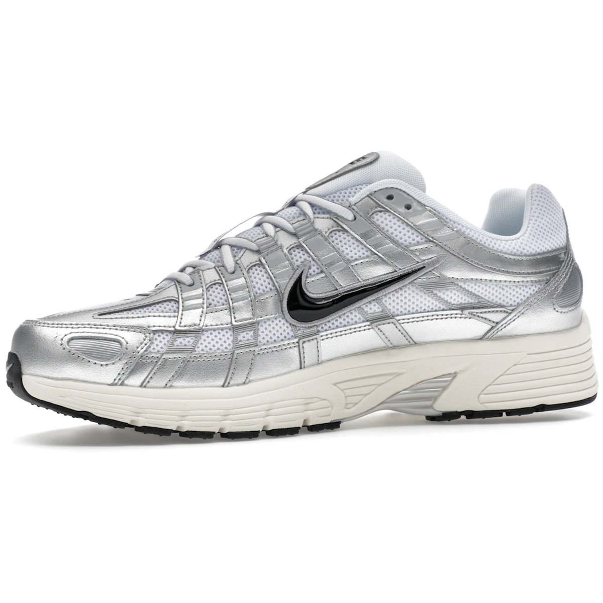 Thumbnail af Nike P-6000 White Metallic Silver Flat Silver Black 3