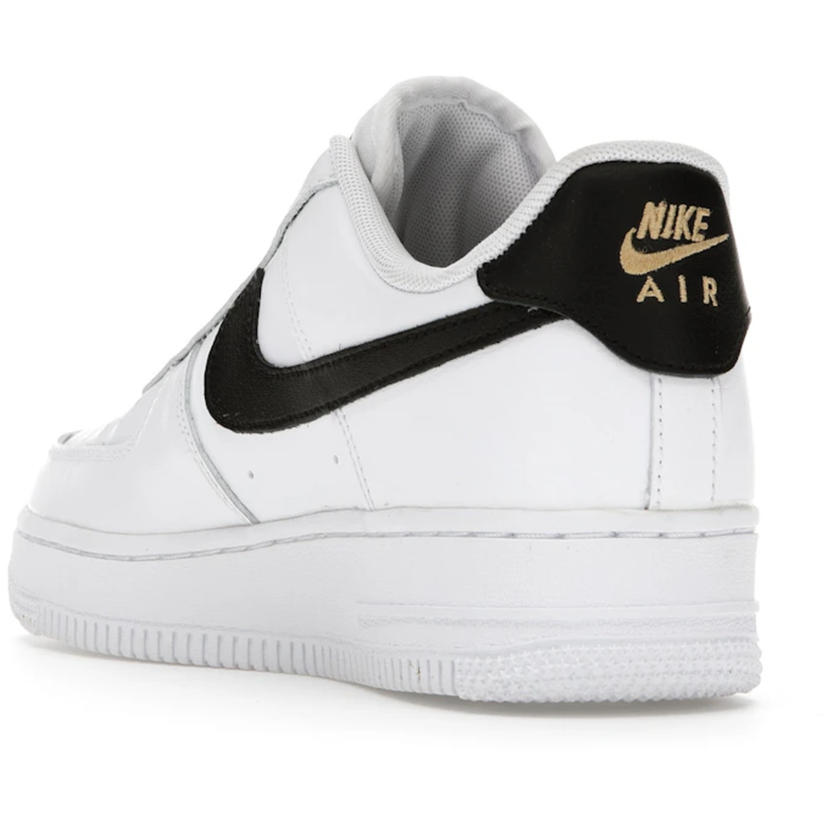 Thumbnail af Nike Air Force 1 Low Essential White Black Gold Mini Swoosh 4