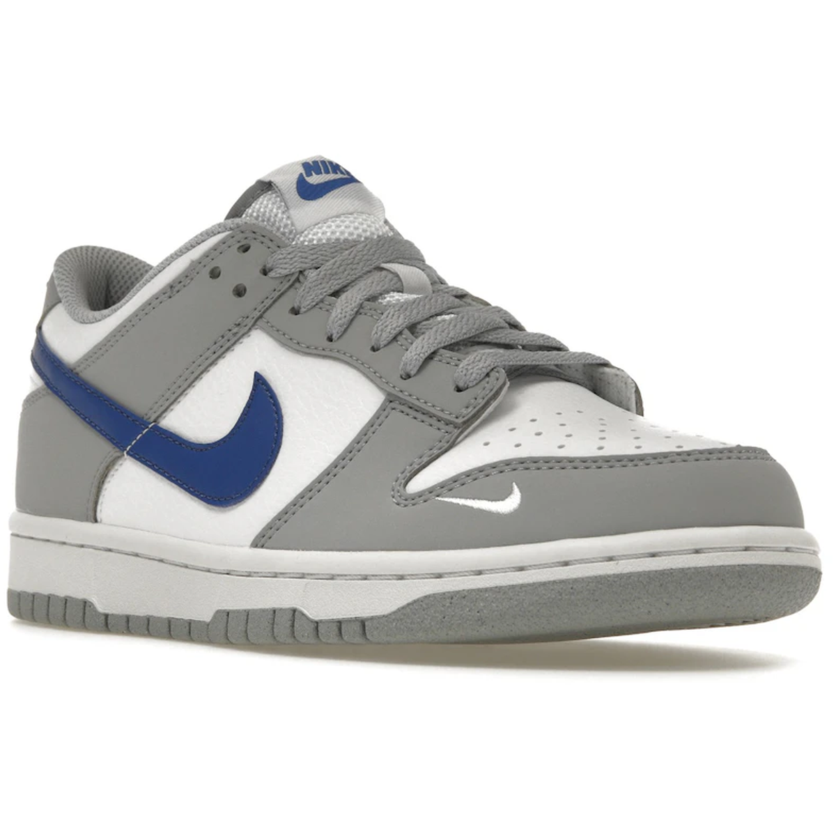Thumbnail af Nike Dunk Low Mini Swoosh Wolf Grey Game Royal 2
