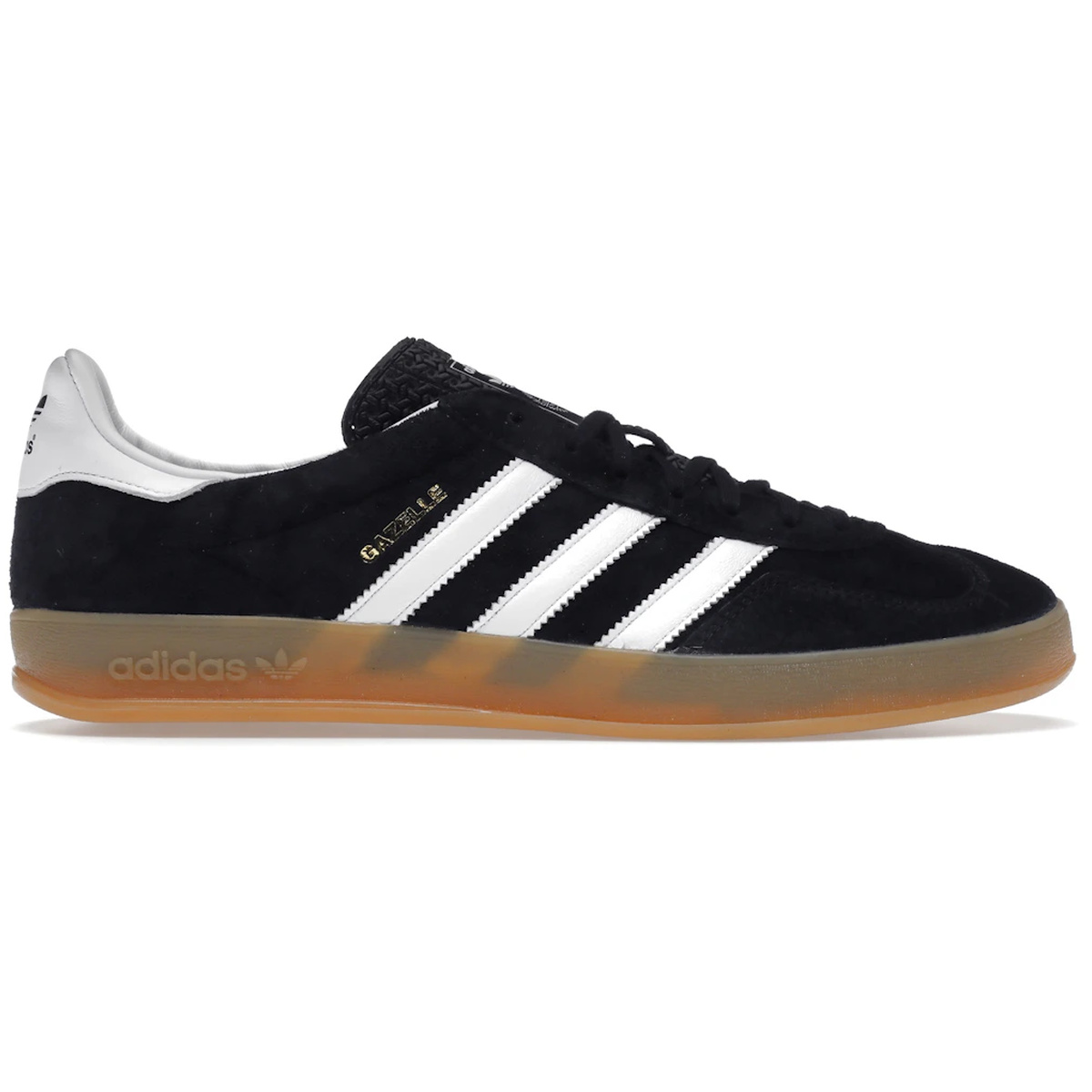 Adidas Gazelle Black White Gum