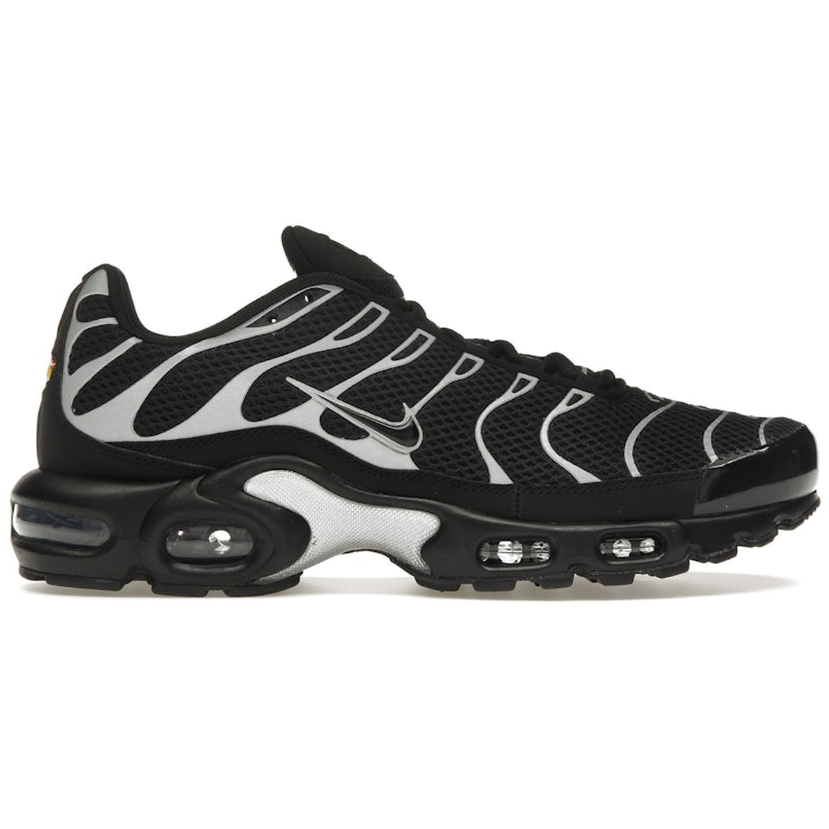Nike Air Max Plus Black Reflective Silver