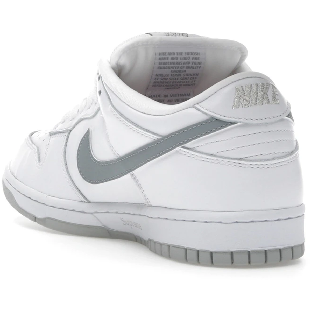 Thumbnail af Nike SB Dunk Low Supreme 94 White Metallic Silver 4