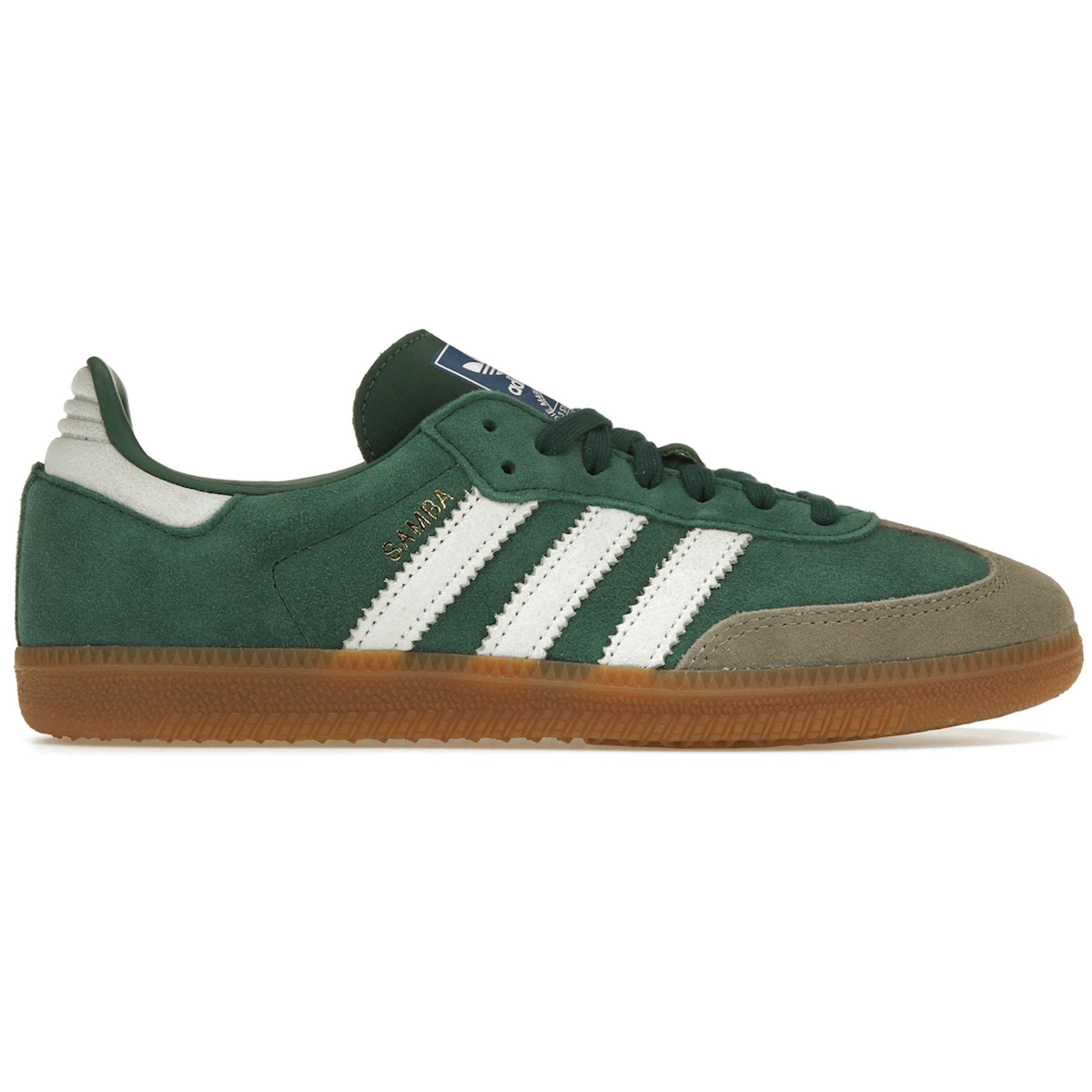 Adidas Samba Collegiate Green Gum Grey Toe