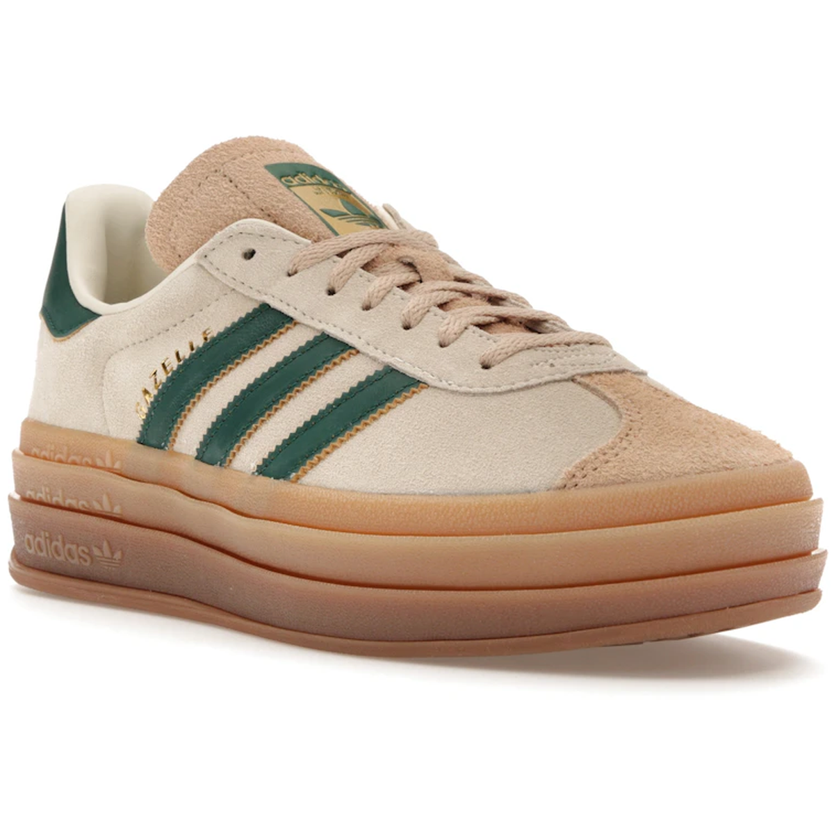 Thumbnail af Adidas Gazelle Bold Magic Beige Collegiate Green 2