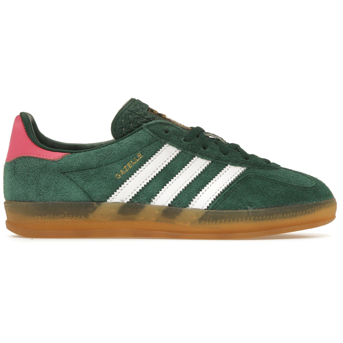 Adidas Gazelle Indoor Collegiate Green Lucid Pink