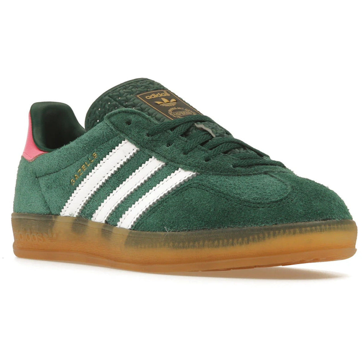 Thumbnail af Adidas Gazelle Indoor Collegiate Green Lucid Pink 2