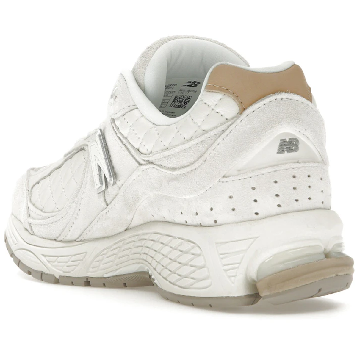 Thumbnail af New Balance 2002R Quilted White 4
