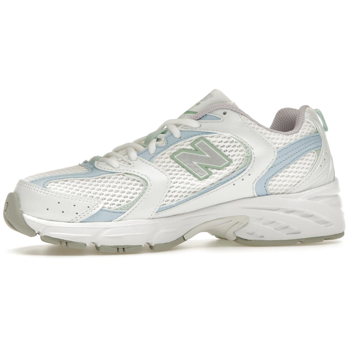 Thumbnail af New Balance 530 White Light Chrome Blue Clay Ash 3