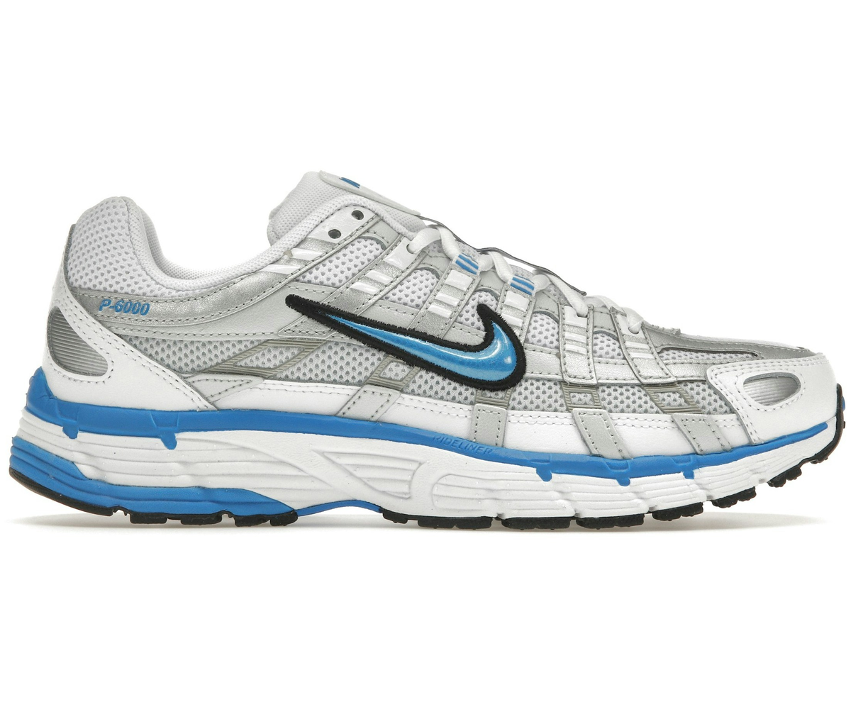Nike P-6000 Metallic Platinum Photo Blue 