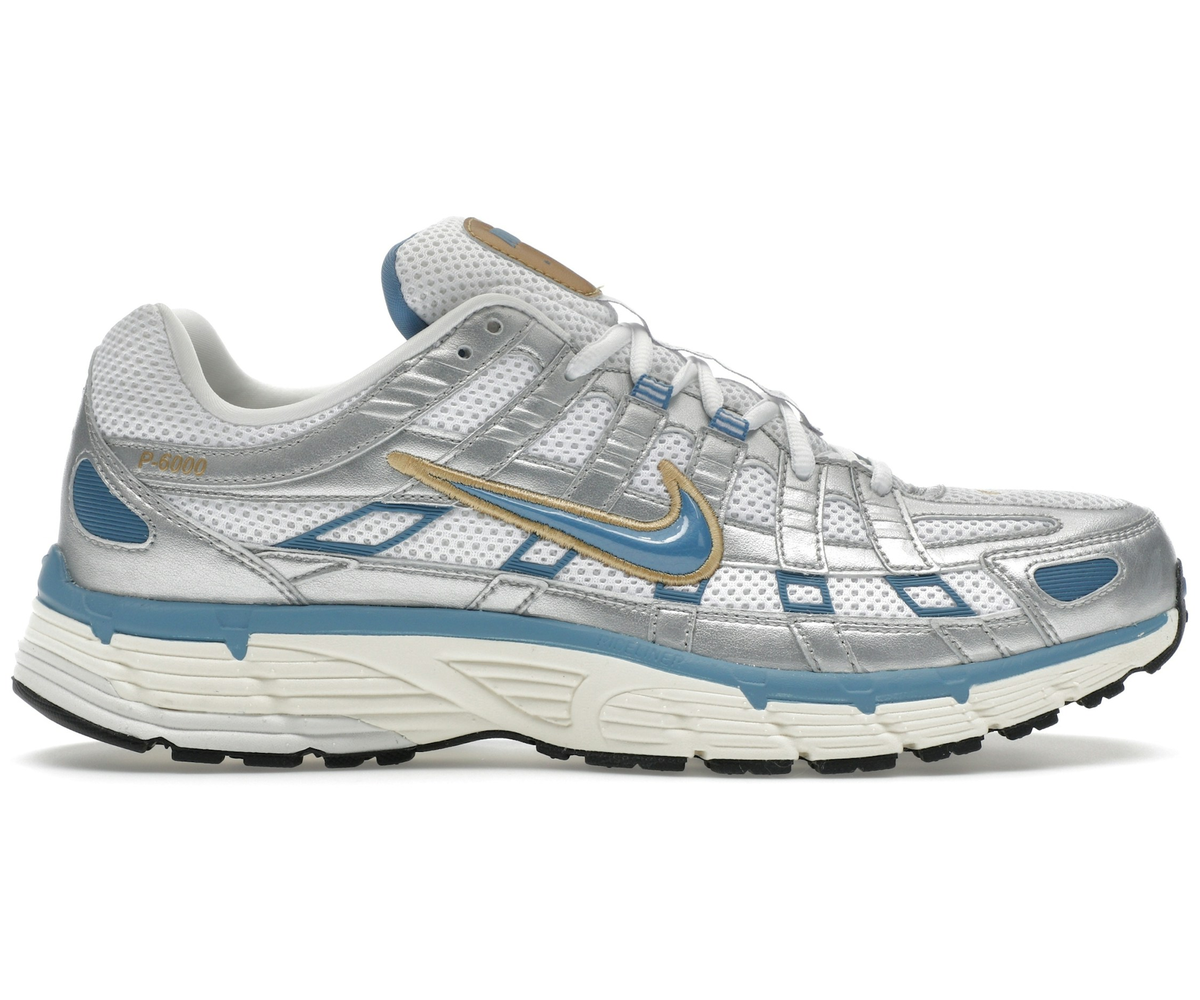 Nike P-6000 Metallic Silver Aegean Storm