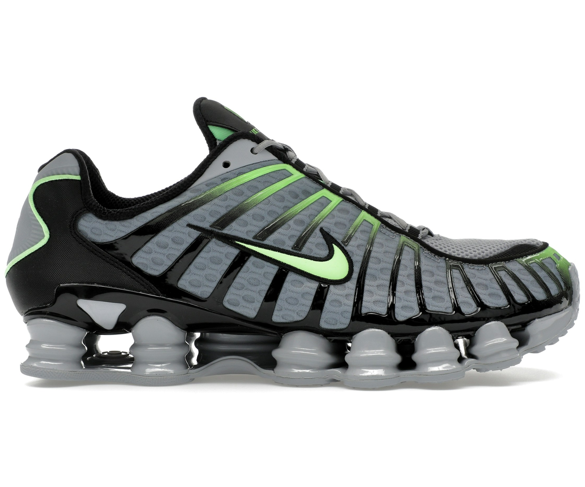 Nike Shox TL Wolf Grey Lime Blast
