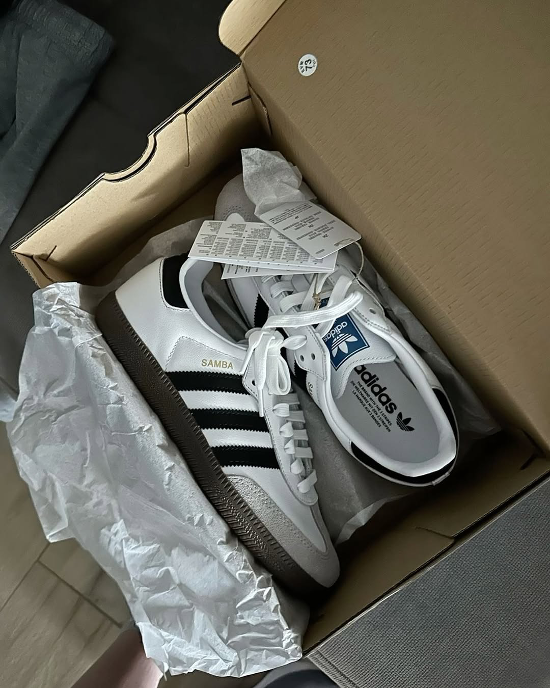 Thumbnail Adidas Samba Cloud White Core Black