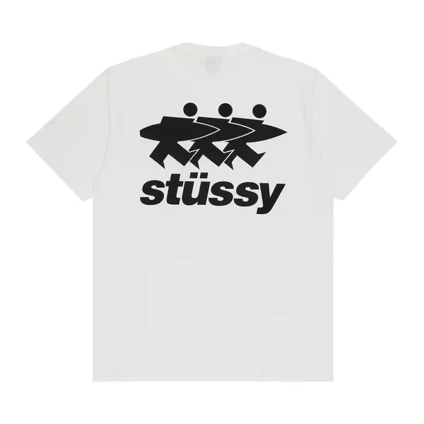 Stussy Surfwalk Tee White