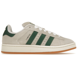 Adidas Campus 00s Crystal White Dark Green