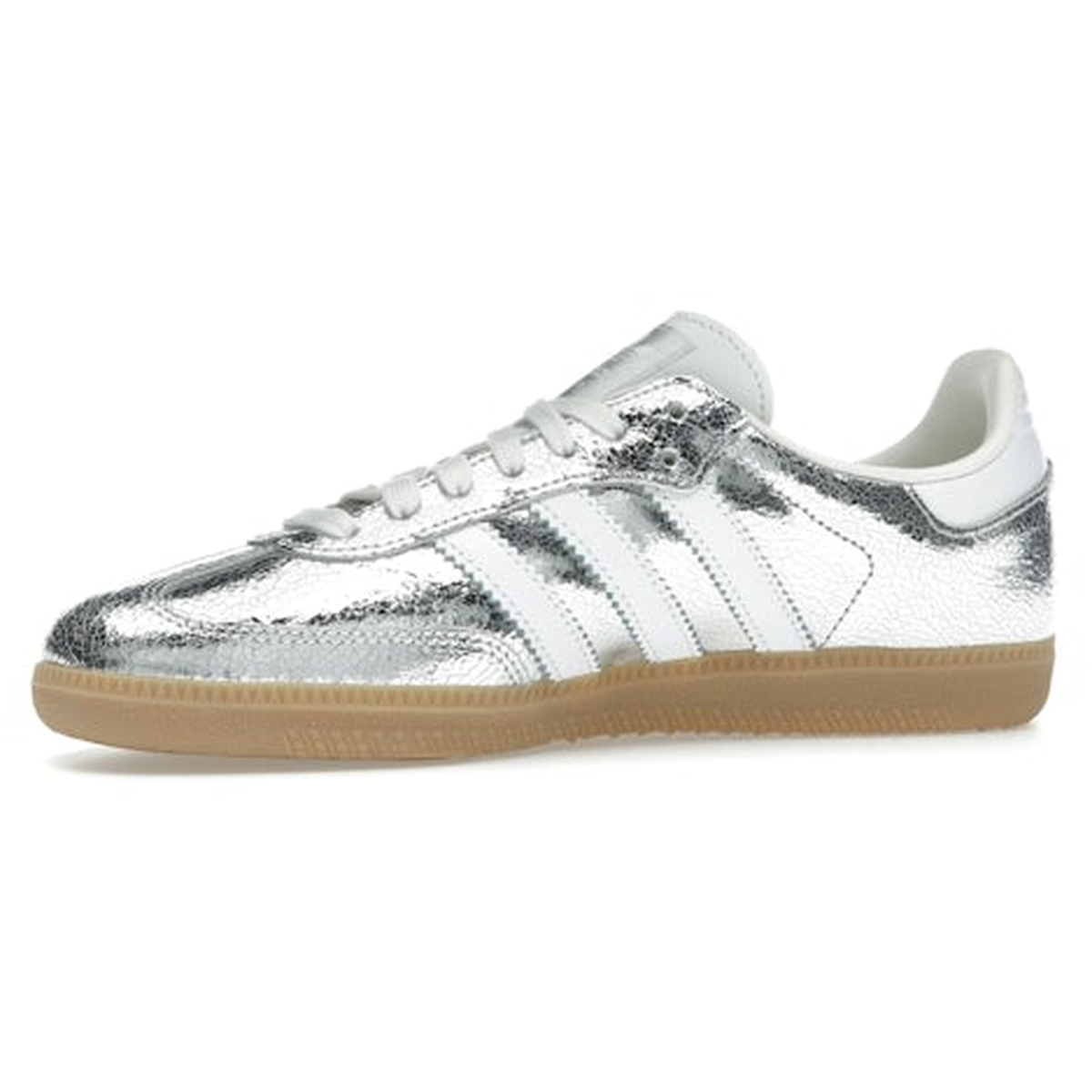 Thumbnail af Adidas Samba  Silver Metallic Cracked Leather 3