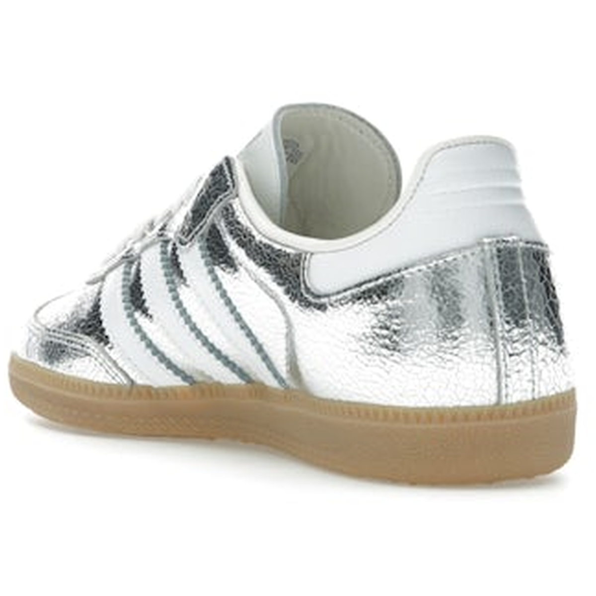 Thumbnail af Adidas Samba  Silver Metallic Cracked Leather 4