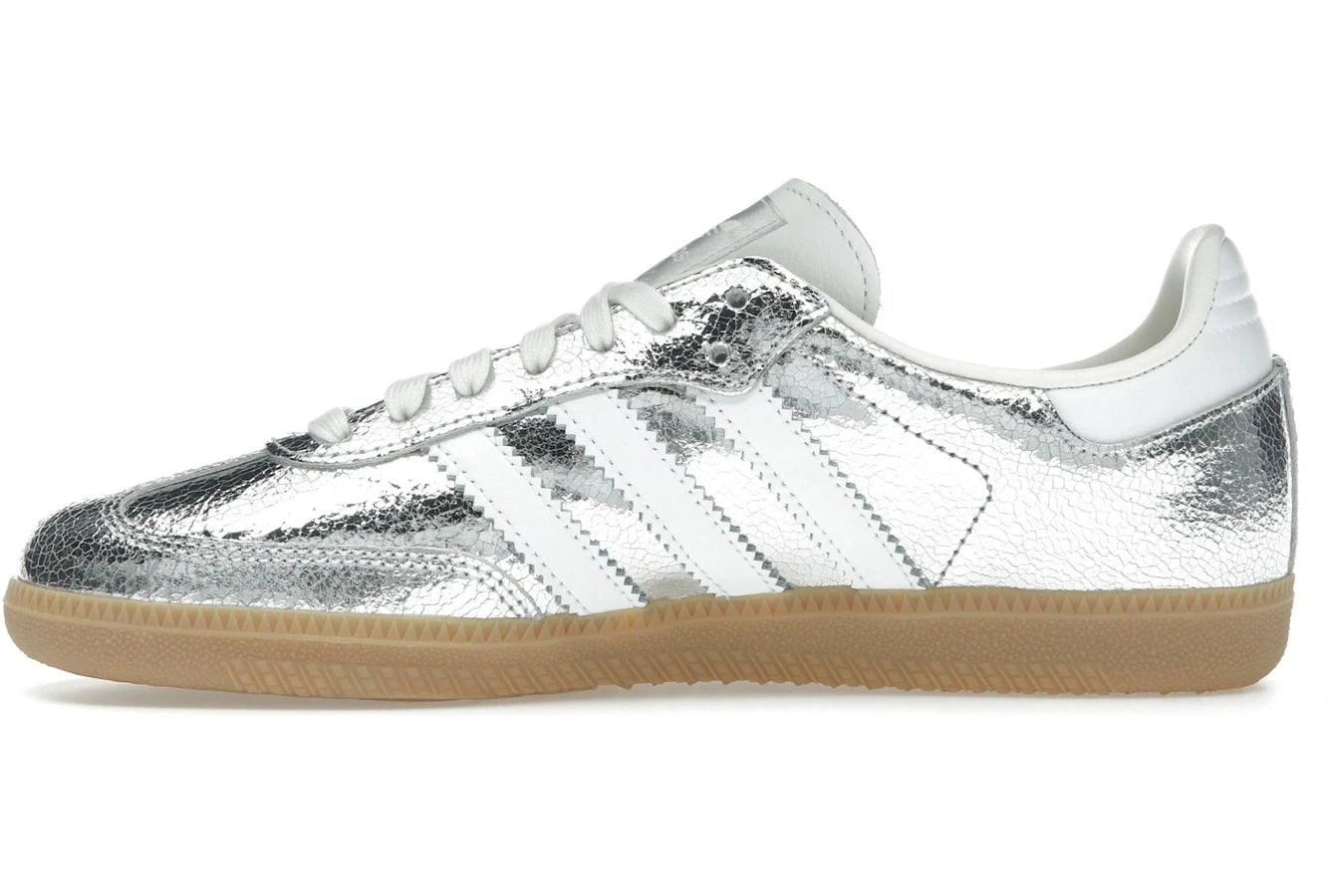 Thumbnail af Adidas Samba  Silver Metallic Cracked Leather 3