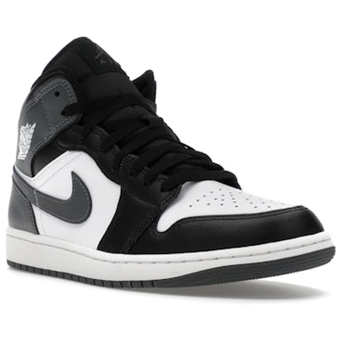 Thumbnail af Air Jordan 1 Mid Black White Iron Grey 2