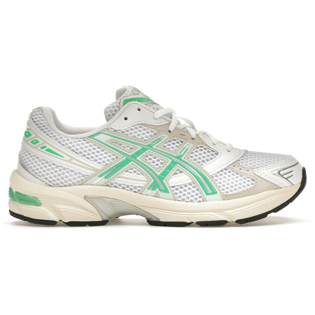 Asics Gel-1130 White Malachite Green Off White Midsole