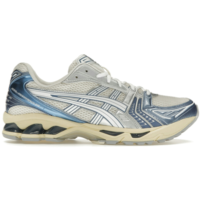 Asics Gel-Kayano 14 Cream Metallic Blue