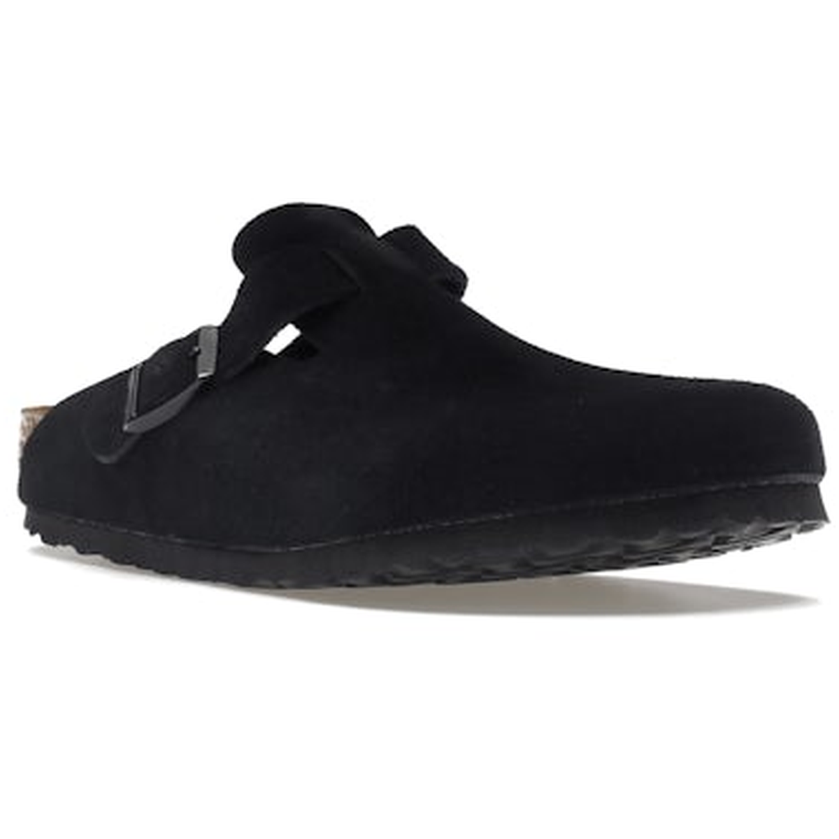 Thumbnail af Birkenstock Boston Black Suede Narrow Fit 2
