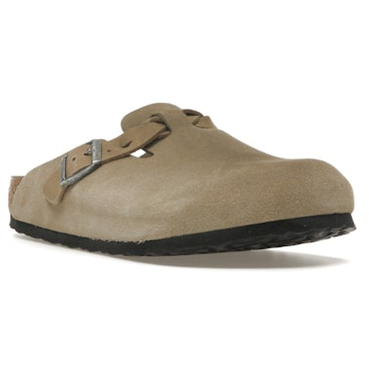 Thumbnail af Birkenstock Boston Braided Suede Taupe 2